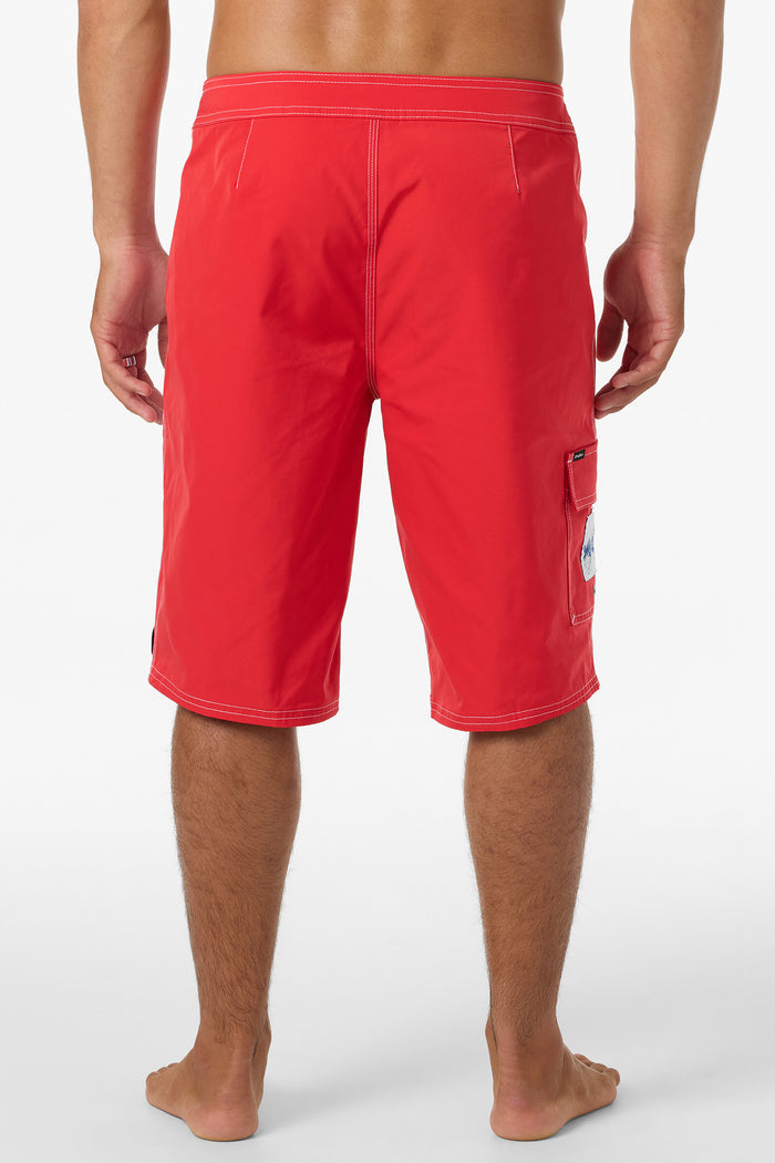 Sideswipe 22" Boardshorts - Lava Red | O'Neill