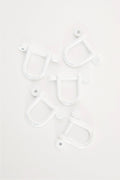 Signature Anchor Charm in White Enamel
