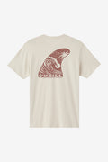 Skeg Tee - Lt Khaki | O'Neill