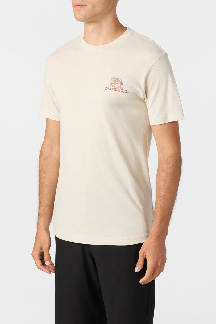 Skeg Tee - Lt Khaki | O'Neill