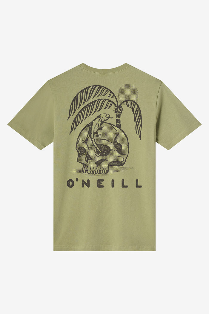 Skulliosis Classic Tee - Oil Green | O'Neill
