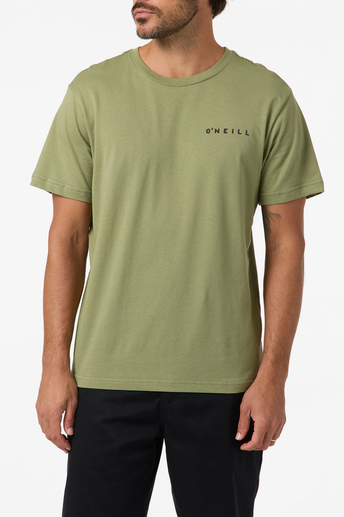 Skulliosis Classic Tee - Oil Green | O'Neill