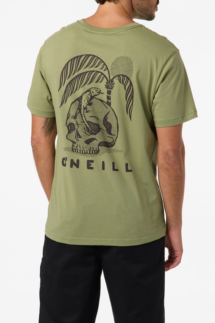Skulliosis Classic Tee - Oil Green | O'Neill