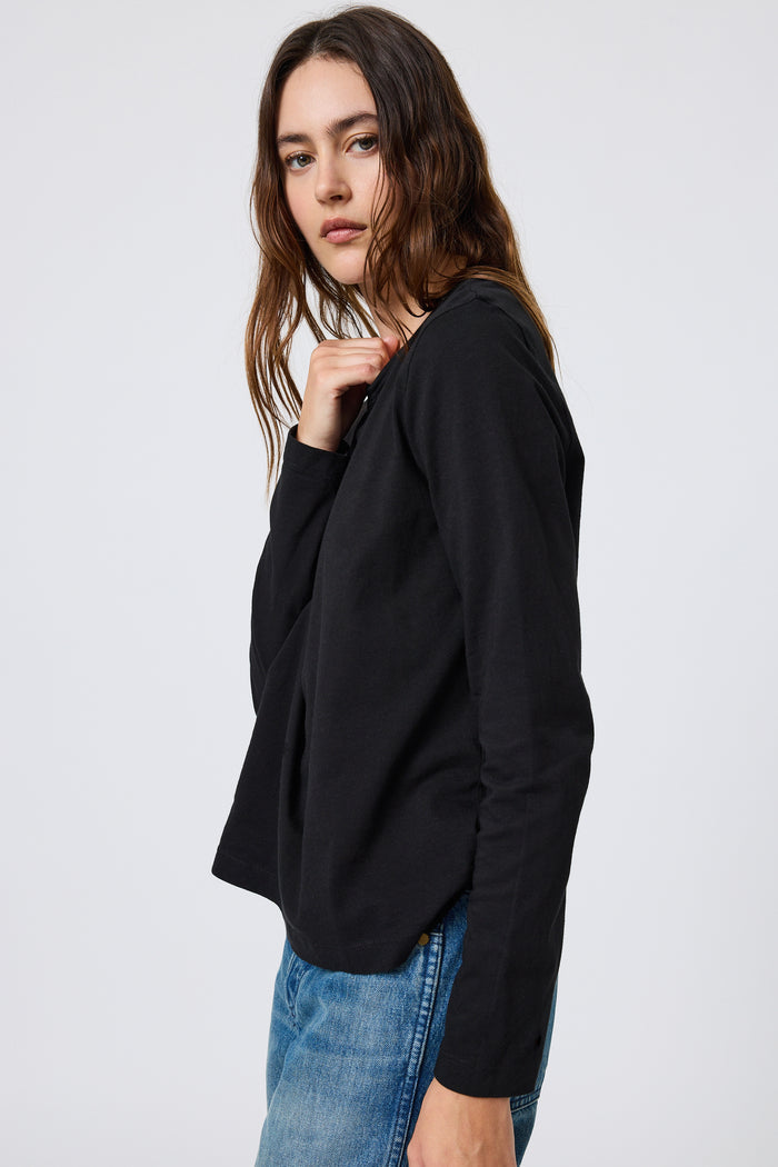 Sloane Long Sleeve in Black