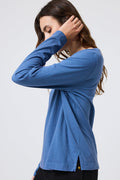 Sloane Long Sleeve in French Blue