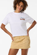 Snack Time Hawaii Oversized Tee - White | O'Neill
