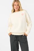 Solis Crew Crew Neck Fleece - Winter White | O'Neill