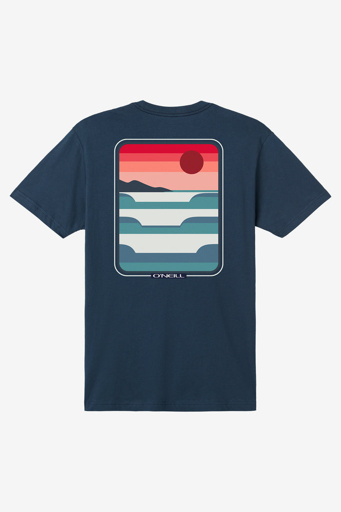 Stacked Standard Fit Tee - New Navy | O'Neill