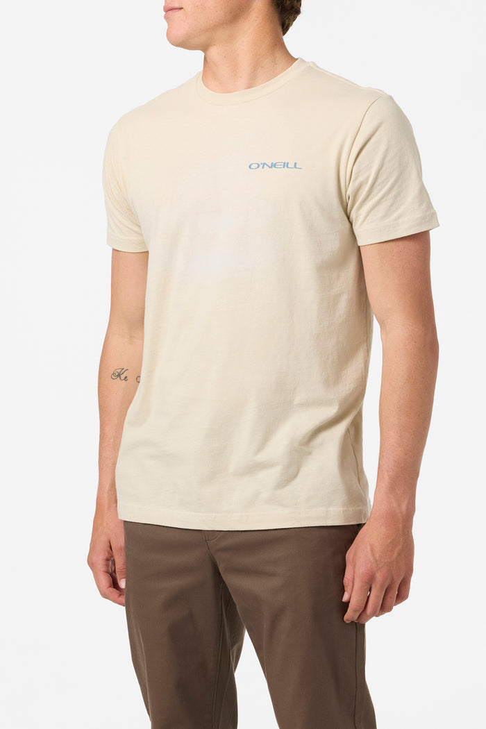 Stacked Standard Fit Tee - Lt Khaki | O'Neill