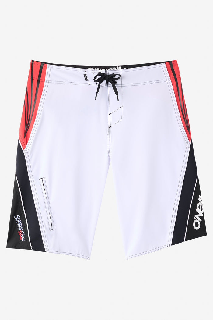 Superfreak Re-Issue Y2K 22" Boardshorts - White | O'Neill