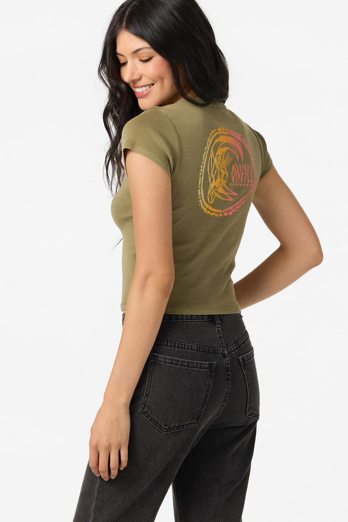 Surf Spike Tee - Martini Olive | O'Neill