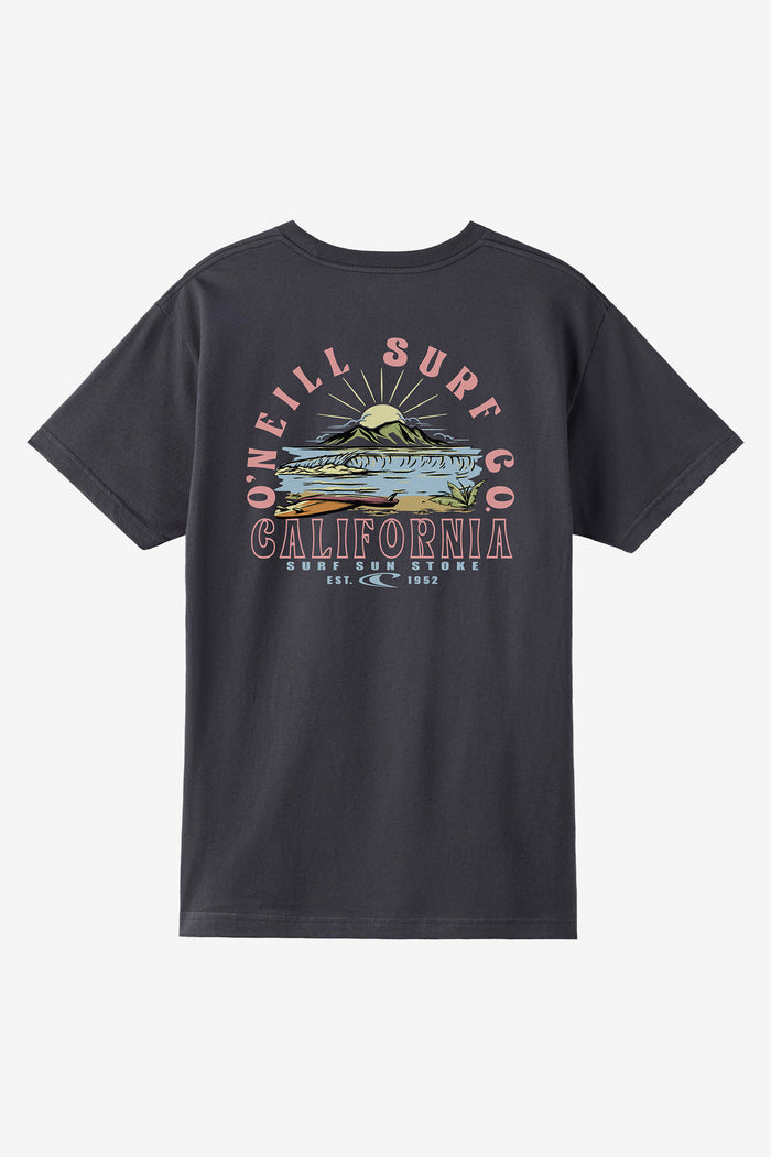 Surf, Sun, Stoke Standard Fit Tee - Phantom | O'Neill
