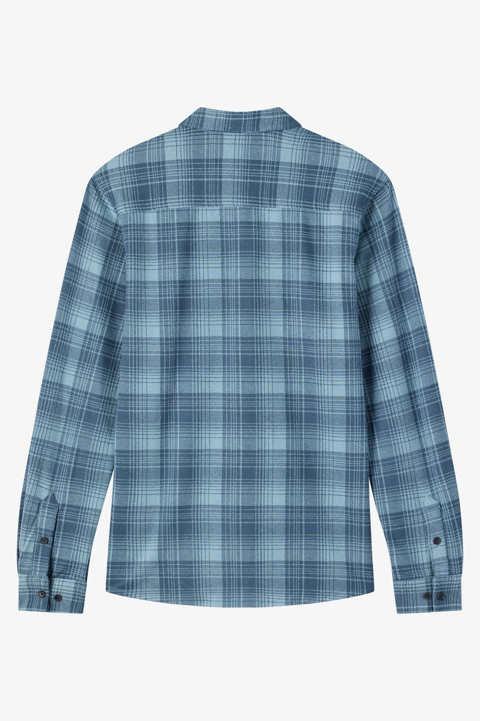 Sutton Knit Plaid Standard Fit Long Sleeve Shirt - Citadel | O'Neill