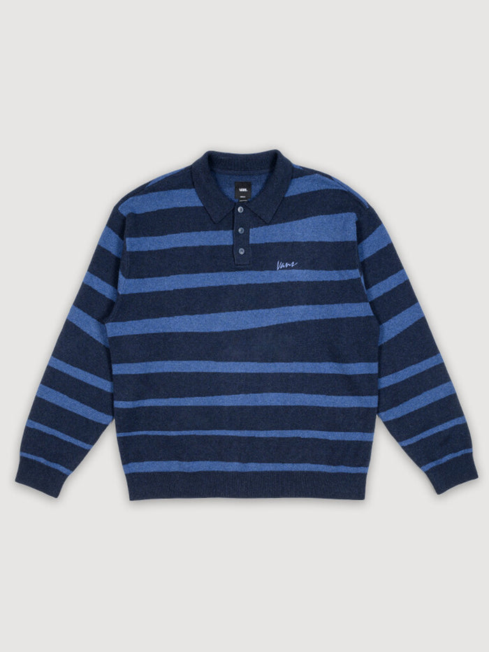 Sweater Hombre Davis Stripe Negro Vans