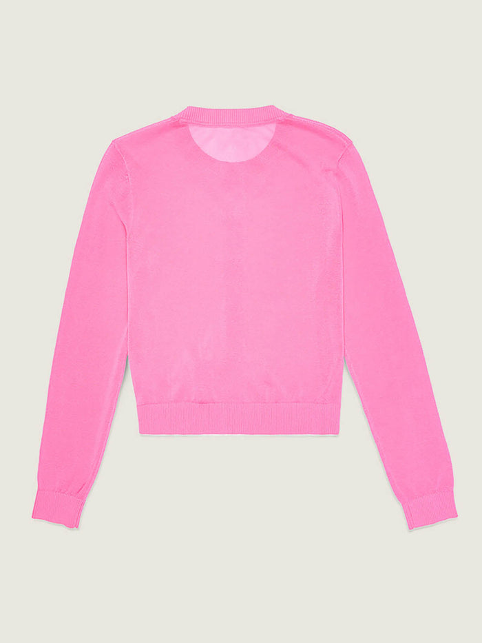 Sweater Mujer Dolly Sheer Cardigan Rosado Vans