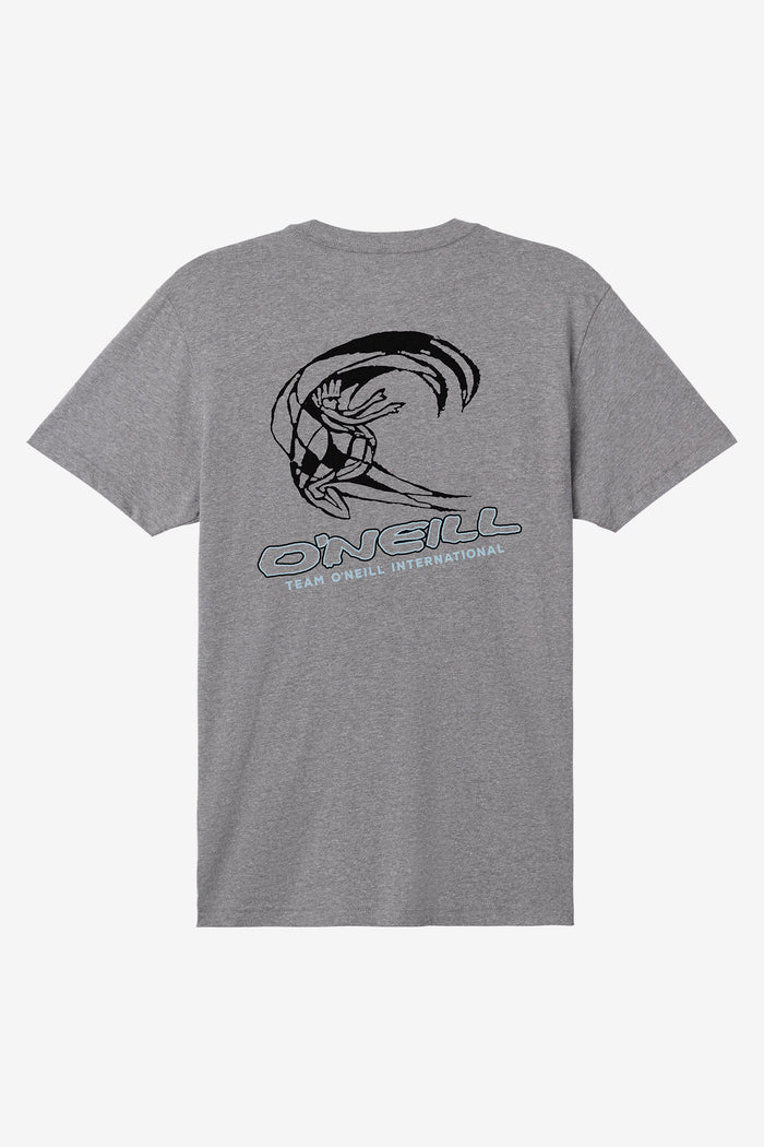 Team Spike Standard Fit Tee - Heather Grey | O'Neill