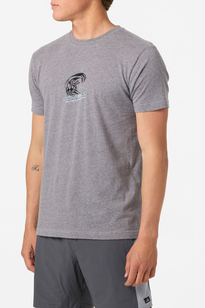 Team Spike Standard Fit Tee - Heather Grey | O'Neill