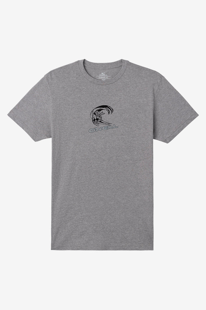 Team Spike Standard Fit Tee - Heather Grey | O'Neill