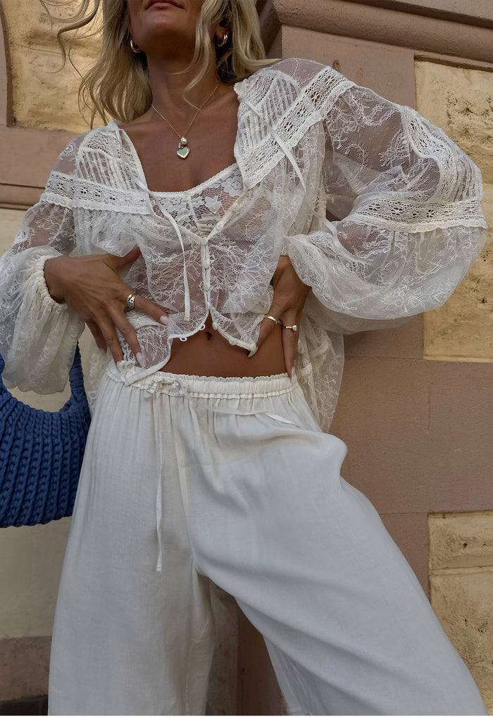 Teodora Lace Blouse