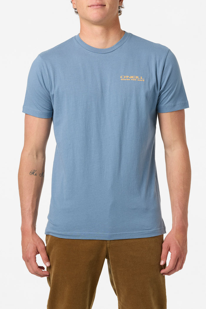 The Captain Standard Fit Tee - Blue Mirage | O'Neill