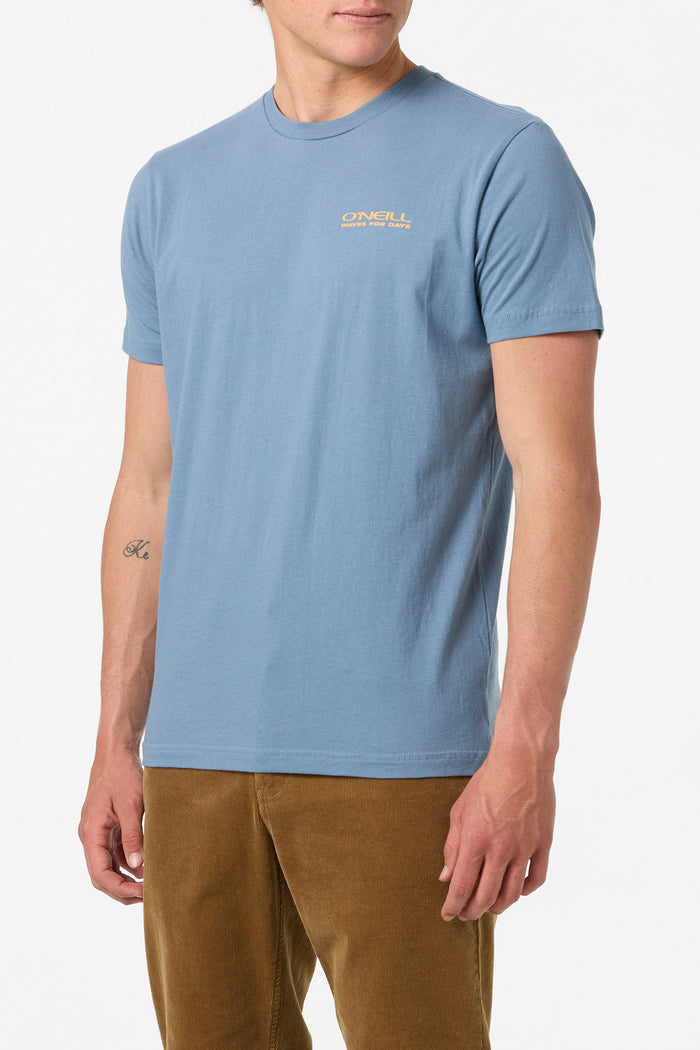 The Captain Standard Fit Tee - Blue Mirage | O'Neill