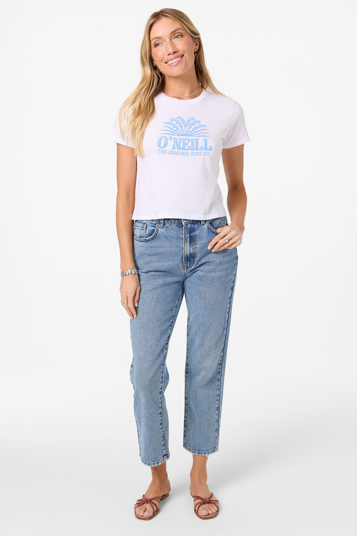 Throne Fitted Tee - White | O'Neill