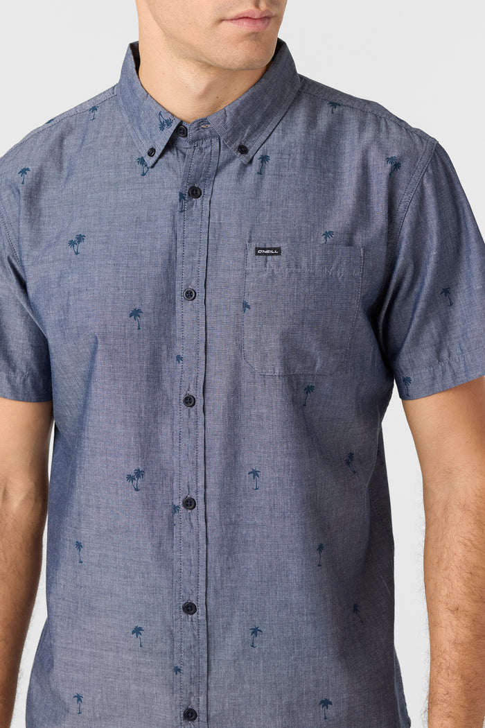 Topside Chambray Standard Fit Shirt - Chambray | O'Neill