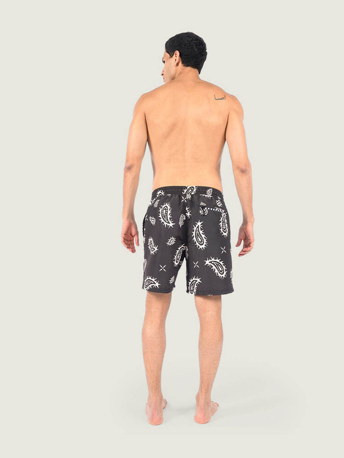 Traje De Bano Hombre Primary Ii Elastic P Negro Vans
