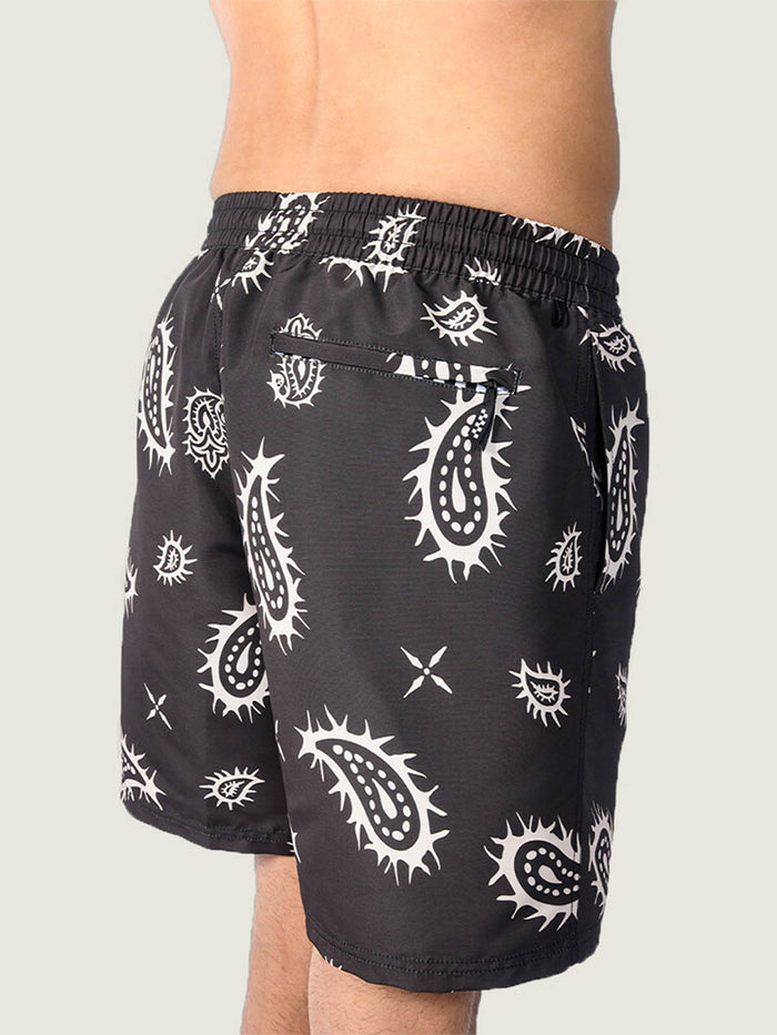 Traje De Bano Hombre Primary Ii Elastic P Negro Vans