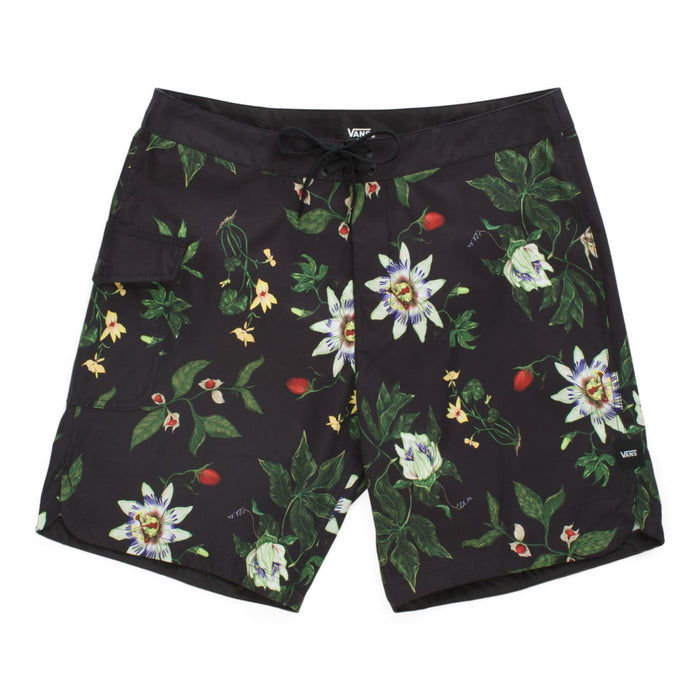 Traje De Baño Mixed BoardShort ll Black-Botanical GarDen