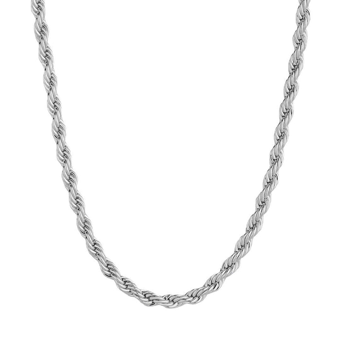 Trendy 18K Gold Plated Stainless Steel Twist Chain Necklace - House of Beauty