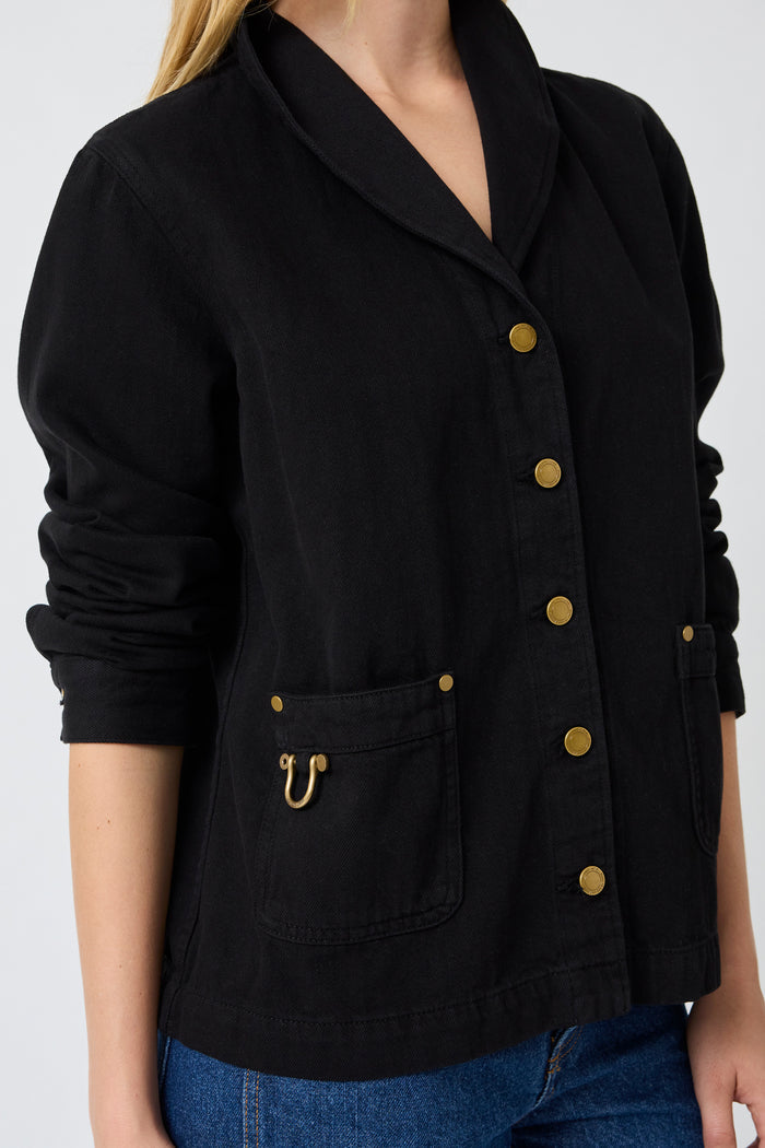 Trip Jacket in Jet