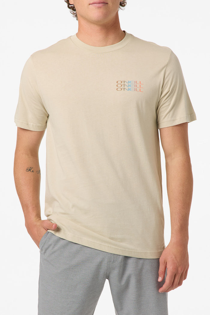 Triple Stack Classic Tee - Lt Khaki | O'Neill