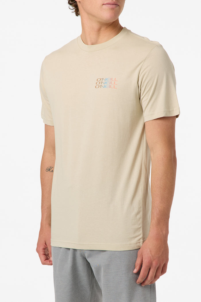 Triple Stack Classic Tee - Lt Khaki | O'Neill
