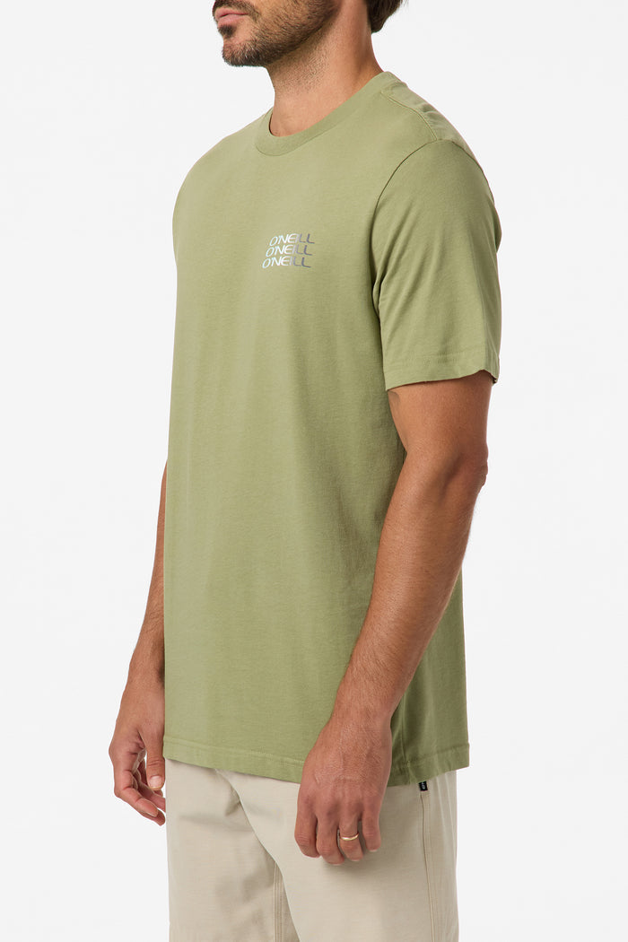 Triple Stack Classic Tee - Oil Green | O'Neill