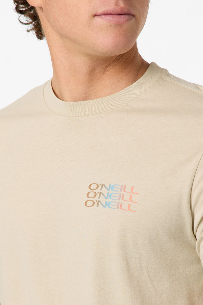 Triple Stack Classic Tee - Lt Khaki | O'Neill