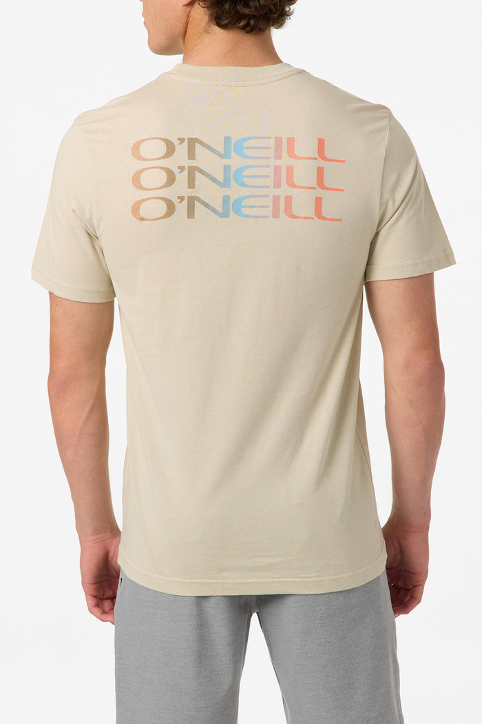 Triple Stack Classic Tee - Lt Khaki | O'Neill