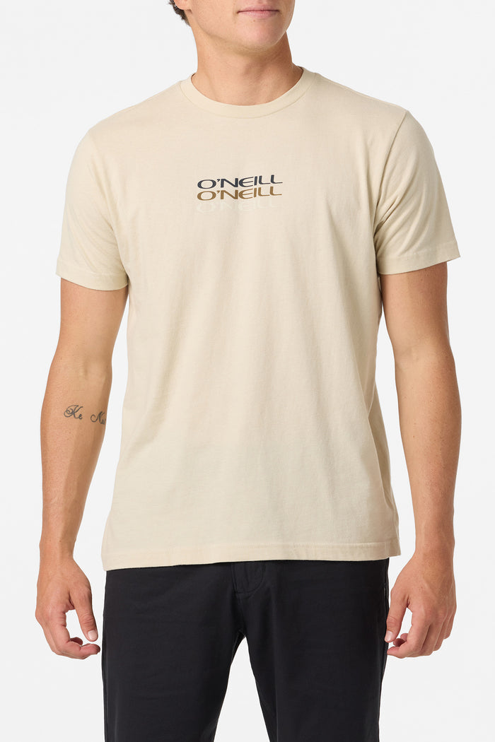 Triple Stack Standard Fit Tee - Lt Khaki | O'Neill