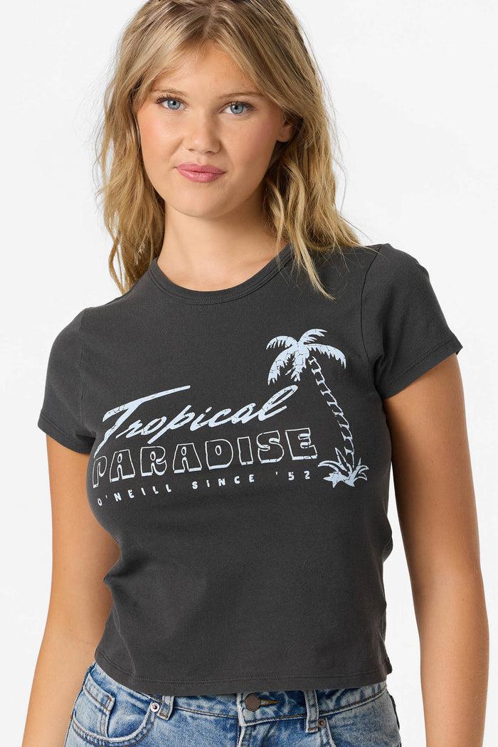 Tropical Paradise Tee - Washed Black | O'Neill
