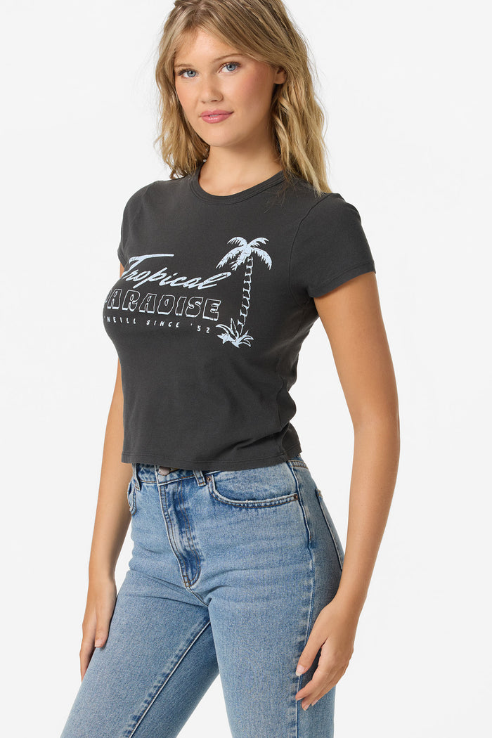 Tropical Paradise Tee - Washed Black | O'Neill
