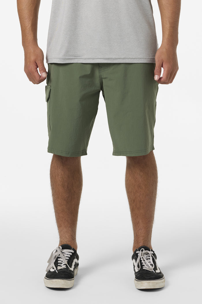 TRVLR 20" Cargo Hybrid Shorts - Dark Olive | O'Neill