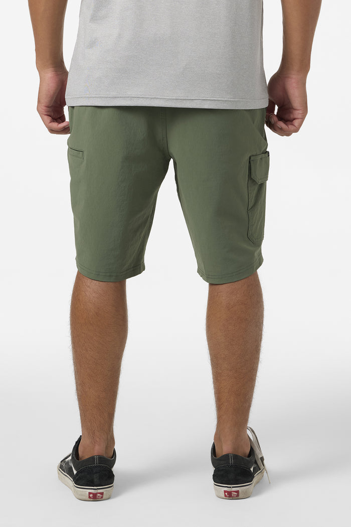 TRVLR 20" Cargo Hybrid Shorts - Dark Olive | O'Neill