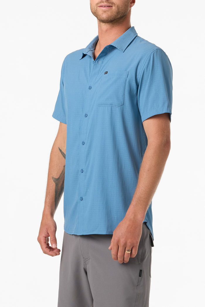 TRVLR Perforated Standard Fit Shirt - Captain'S Blue | O'Neill