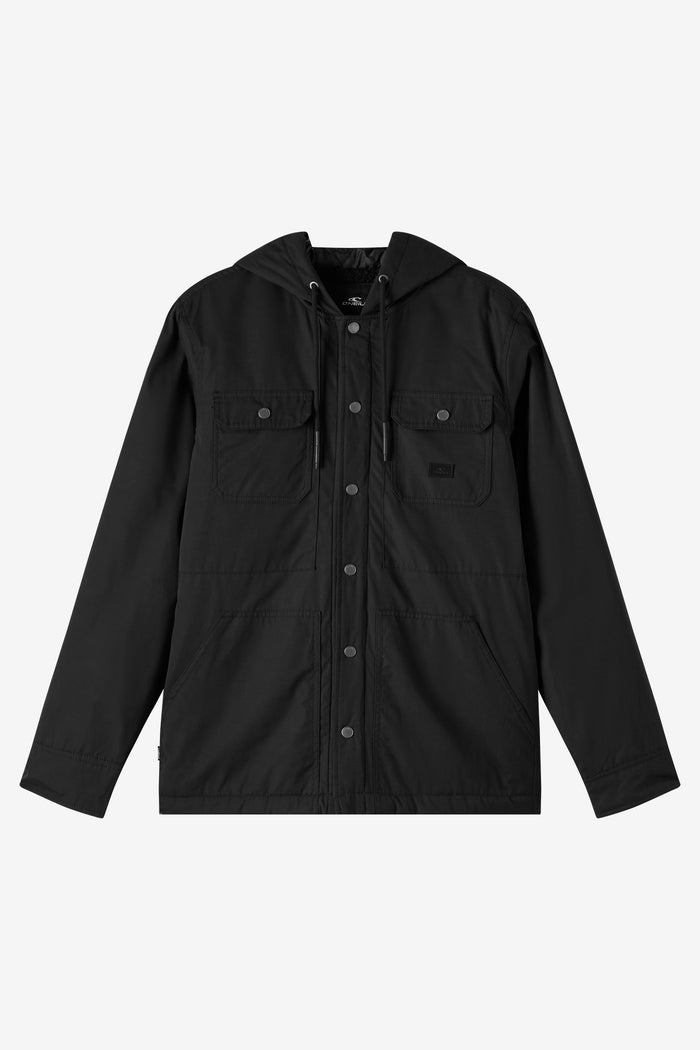 TRVLR Royce Hooded Jacket - Black | O'Neill