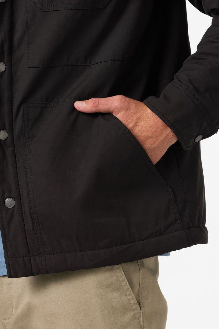 TRVLR Royce Hooded Jacket - Black | O'Neill