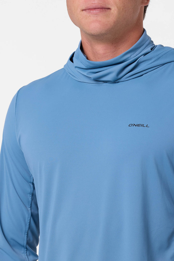 TRVLR UPF Elevated Hooded Long Sleeve Pullover