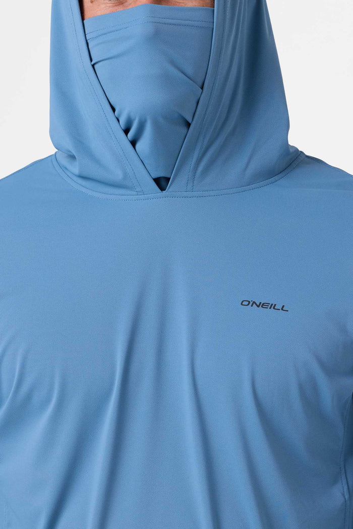 TRVLR UPF Elevated Hooded Long Sleeve Pullover