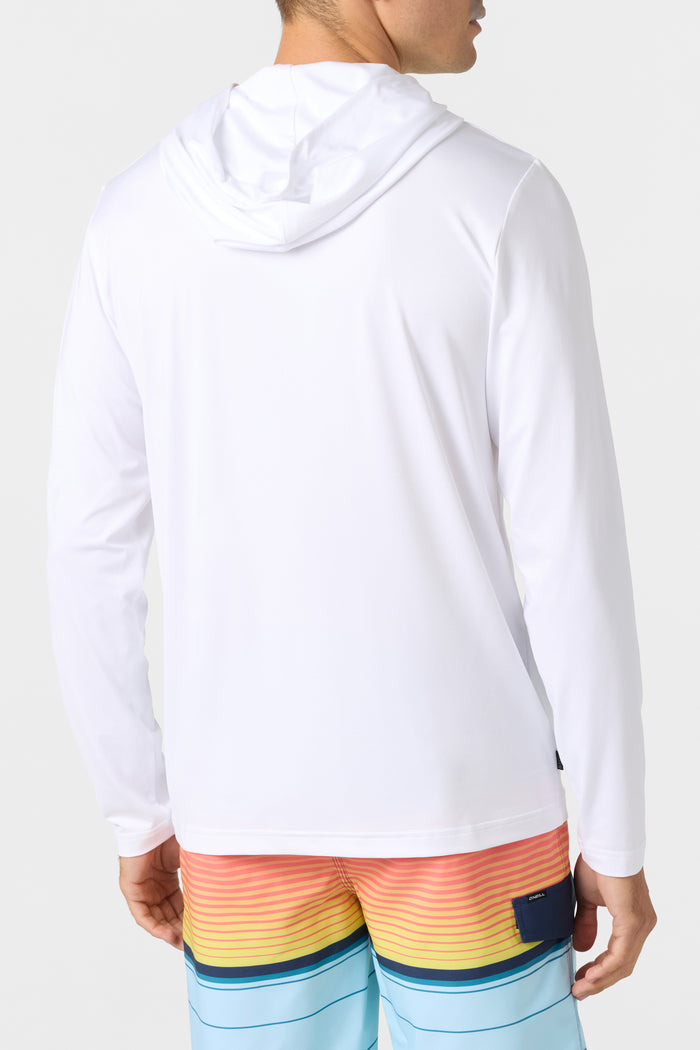 TRVLR UPF Hooded Long Sleeve Shirt - White | O'Neill