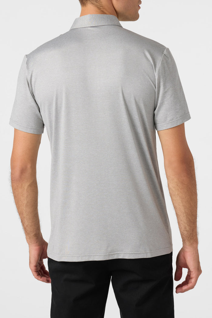 TRVLR UPF Polo - Heather Grey | O'Neill