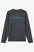 TRVLR UPF Stacked Long Sleeve Shirt - Hthr Black | O'Neill